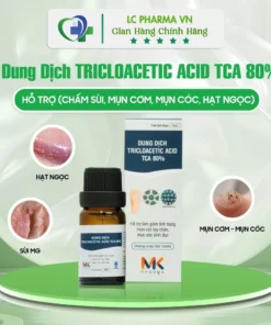 (Che Tên)Dung Dịch Chấm Sùi TRICLOACETIC ACID 80% MK Pharma(Hỗ trợ chấm Hạt Ngọc, Sùi, Mụn cơm, mụn cóc, gai SD) 8 chammun1 1