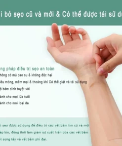 miếng dán sẹo Làm Mờ Sẹo Sau Phẫu Thuật Xóa Sạch Sẹo Thâm loại bỏ hiệu quả các vết sẹo lâu năm,vết thương,phỏng bô 18 danseo9