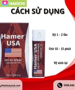 HAMER USA - Chai Xịt Kéo Dài Thời Gian Quan Hệ 24 HAMER USA - Chai Xịt Kéo Dài Thời Gian Quan Hệ - Ảnh 12