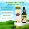 SERUM RĂNG MIỆNG THẢO MỘC HERA FRESH phiên bản đậm đặc KHỬ HÔI MIỆNG, NHIỆT MIỆNG SÂU RĂNG