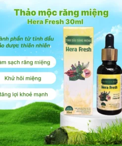 SERUM RĂNG MIỆNG THẢO MỘC HERA FRESH phiên bản đậm đặc KHỬ HÔI MIỆNG, NHIỆT MIỆNG SÂU RĂNG