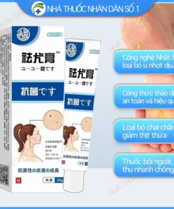 Kem bôi loại bỏ mụn thịt nhỏ trên cổ, da thừa, mụn cóc dạng sợi, mụn phẳng, mụn nhỏ ở vùng nách Nguyên liệu Nhật Bản 10 kemboimun1 1