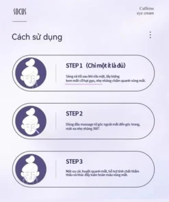 SOCUS kem mắt massage điện,Chống Nhăn,Làm Mờ Quầng Thâm Và Nếp Nhăn,Nâng Và Làm Săn Chắc,Không Lão Hóa 11 kemmat3