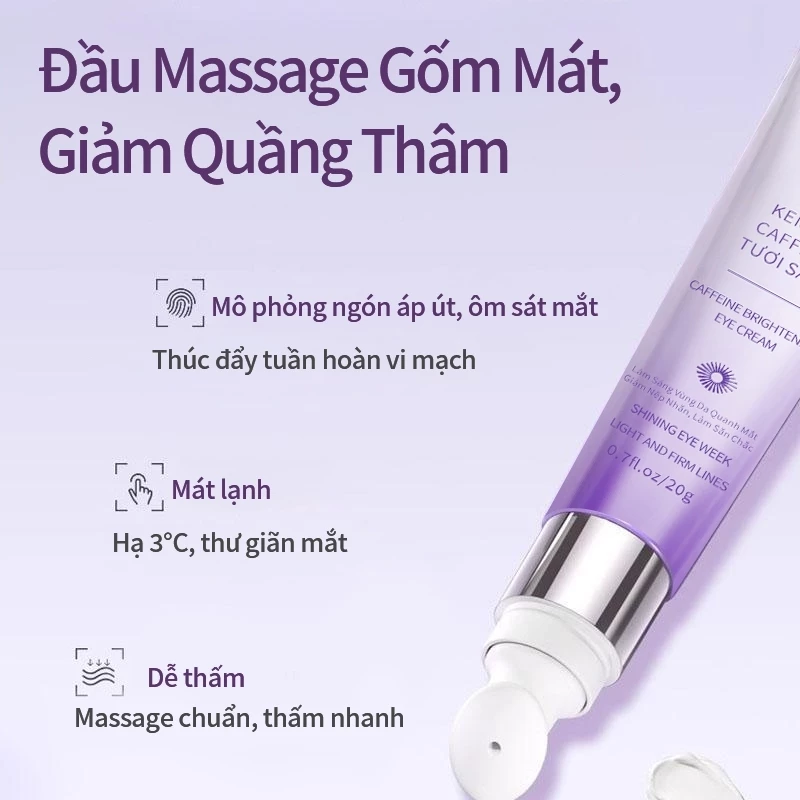 SOCUS kem mắt massage điện,Chống Nhăn,Làm Mờ Quầng Thâm Và Nếp Nhăn,Nâng Và Làm Săn Chắc,Không Lão Hóa 6 SOCUS kem mắt massage điện,Chống Nhăn,Làm Mờ Quầng Thâm Và Nếp Nhăn,Nâng Và Làm Săn Chắc,Không Lão Hóa - Ảnh 6