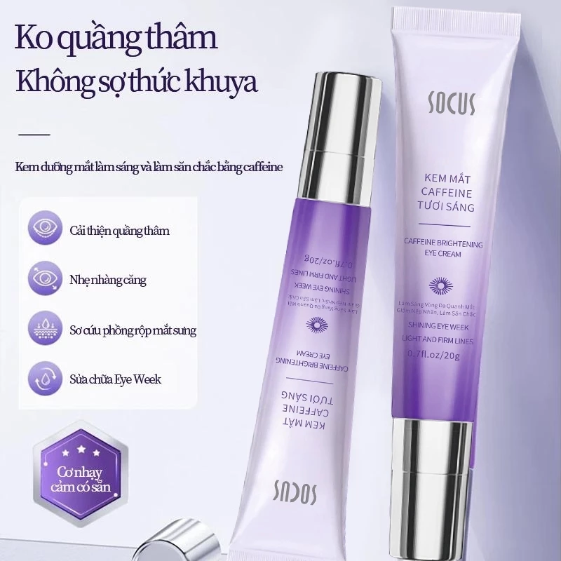 SOCUS kem mắt massage điện,Chống Nhăn,Làm Mờ Quầng Thâm Và Nếp Nhăn,Nâng Và Làm Săn Chắc,Không Lão Hóa 8 SOCUS kem mắt massage điện,Chống Nhăn,Làm Mờ Quầng Thâm Và Nếp Nhăn,Nâng Và Làm Săn Chắc,Không Lão Hóa - Ảnh 8