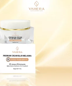 Kem mờ nám tàn nhang YAHERA Premium Cream Blur Melasma mờ nám tàn nhang chống lão hoá dưỡng ẩm 30g