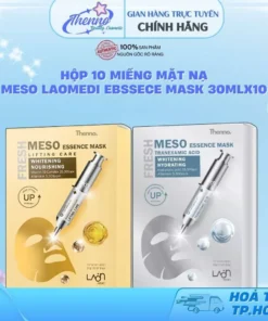 Combo 10 Miếng Mặt Nạ Trắng Da Chống Lão Hoá Laon Fresh Meso Essence Mask Lifting Care Whitening Nourishing 30mlx10