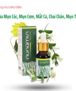 Tinh chất tẩy Mụn cóc, Mụn cơm, Mụn thịt - Nunamin 15ml chiết xuất thảo mộc, không đau rát, không để lại sẹo