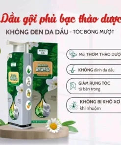 [CHAI 200M] LDẦU GỘI PHỦ BẠC [CHỈ NHUỘM TÓC, KHÔNG NHUỘM DA] , NHUỘM TÓC TẠI NHÀ, DẦU GỘI PHỦ BẠC