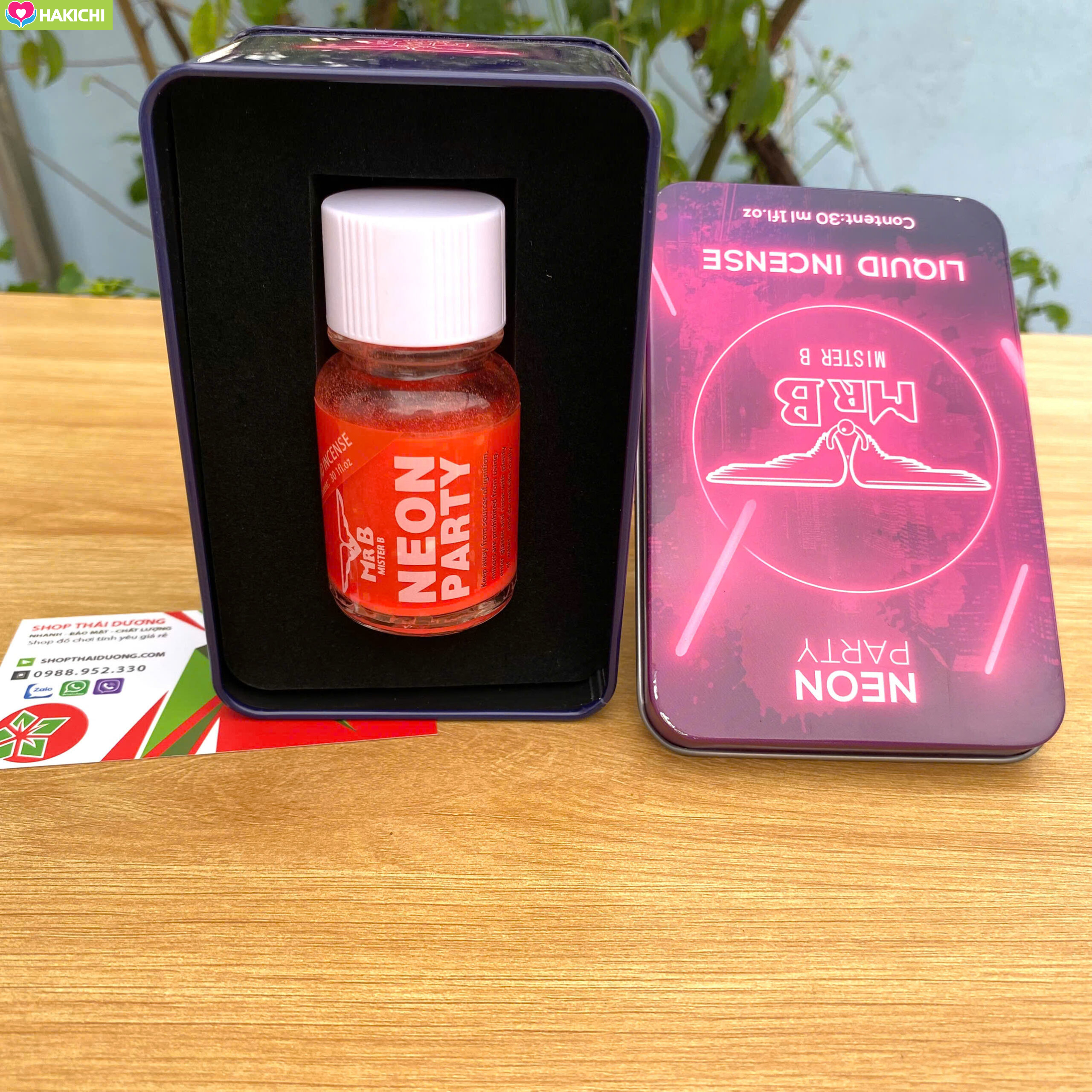 Popper Neon Party MRB Đỏ 30ml Hộp Thiếc Tăng khoái Cảm Mạnh Cho Top Bot 2 Popper Neon Party MRB Đỏ 30ml Hộp Thiếc Tăng khoái Cảm Mạnh Cho Top Bot - Ảnh 2