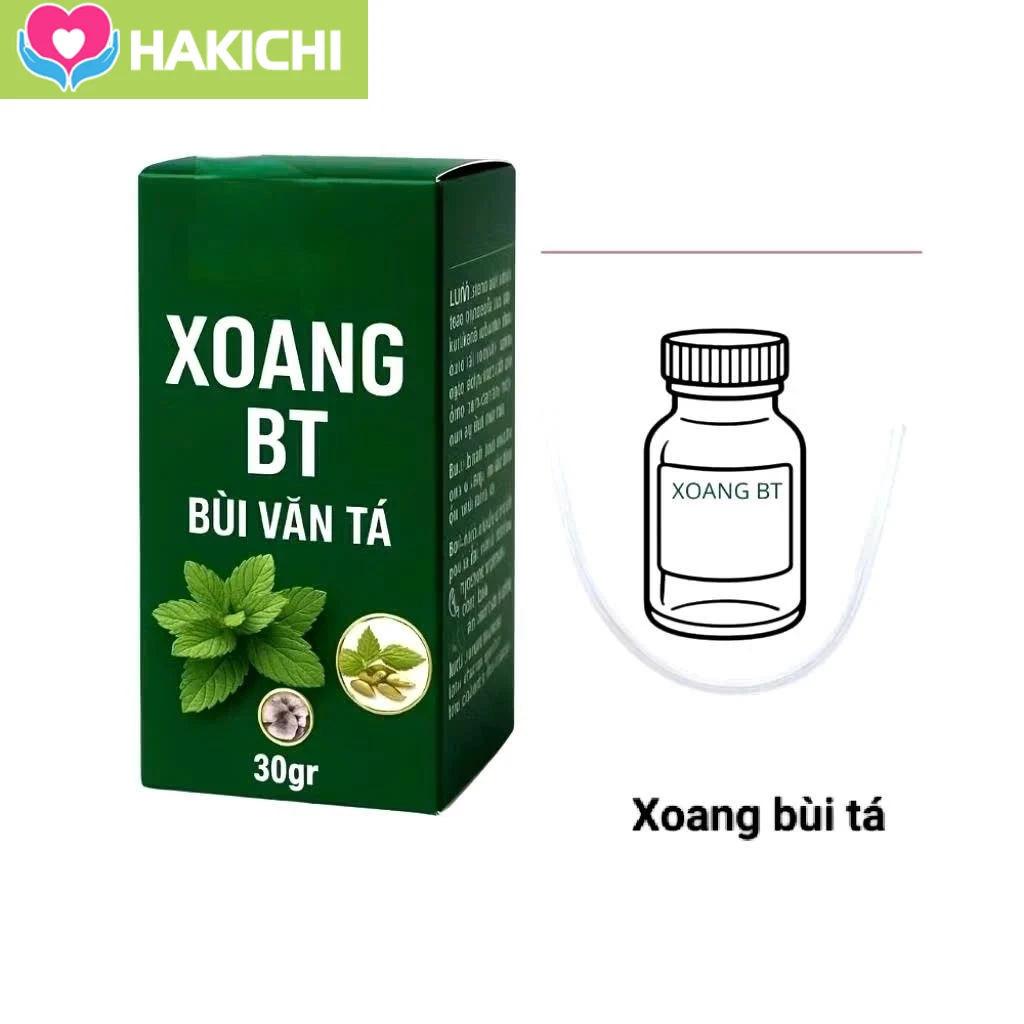 Xoang BT hỗ trợ viêm xoang viêm mũi dị ứng Bùi Văn Tá 30gr/lọ lọ đầy 7