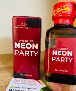 Popper Neon Red 30ml Chính Hãng PWD – Tinh Dầu Tăng Hưng Phấn Cực Mạnh Cho Bot - Ảnh 4