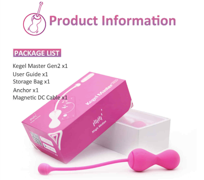 Máy tập kegel Magic Motion Kegel Master Gen2 massage âm đạo điểm G