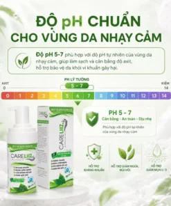 Bọt Kháng Viêm, Kháng Khuẩn Nam Nữ Hỗ Trợ Giảm Mùi Hôi, Giảm $ùi Mà Gào, Hạt Ngọc, Mụn Li Ti Vùng Kín CARELIIZ 120ML 11 Bọt Kháng Viêm, Kháng Khuẩn Nam Nữ Hỗ Trợ Giảm Mùi Hôi, Giảm $ùi Mà Gào, Hạt Ngọc, Mụn Li Ti Vùng Kín CARELIIZ 120ML - Ảnh 4