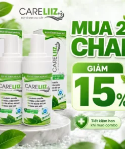 Bọt Kháng Khuẩn Nam Nữ CARELIIZ 120ml - Hỗ Trợ Xử Lý Sùi, Hạt Ngọc, Mụn Li Ti, Giảm Mùi, Mụn Vùng Kín - Ảnh 7