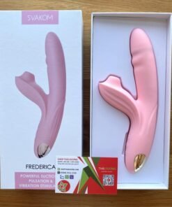 Chày Rung Dương Vật Giả Svakom Rung Thụt Lên Xuống - Kết Hợp Toả Nhiêt 42 Độ Giúp Kích Thích Ân Vật Mạnh Mẽ