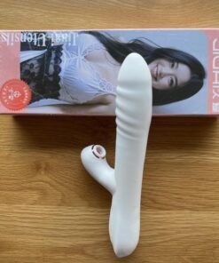 Chày rung Kích Thích Điểm G Cho Nữ - Kết Hợp Rung Liếm Nhánh Phiên Bản màu Trắng Ngọc Trai