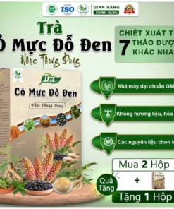 Trà cỏ mực đỗ đen nhục thung dung trà thảo mộc thanh nhiệt cơ thể