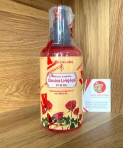 Dầu Massage Body Hương Hoa Hồng Tự Nhi&ecirc;n Cao Cấp Chai 300ml