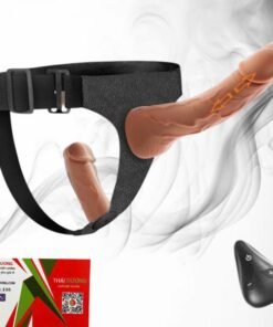 Dương Vật Giả 2 Đầu Yeain Double Wings Chính Hãng Đai Đeo Hông Remote Từ Xa Thông Minh
