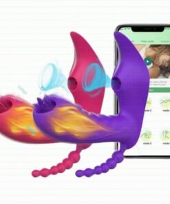 Đồ chơi t&igrave;nh dục 3 trong 1, kết nối Bluetooth, k&iacute;ch th&iacute;ch nữ giới, h&uacute;t v&agrave; k&iacute;ch th&iacute;ch &acirc;m- hakichi