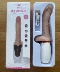 Dương Vật Giả Dibe Rung Thụt 7 Chế Độ – Có Sưởi, Sạc USB