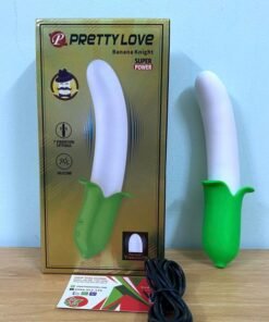 Dương Vật Giả Pretty Love Banana Knight 7 Chế Độ Rung Linh Hoạt
