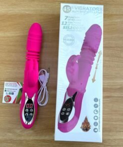 Dương Vật Giả Rabbit Vibrator Đa Năng Rung Thụt Tự Động, Phát Nhiệt Ấm Nóng Kích Thích - Ảnh 2