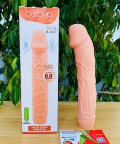 Dương Vật Giả Silicon Baile Barbara 8.8 Inch – Mềm, Thật, Rung Mạnh Cho Nữ Tự Sướng Cực Phê
