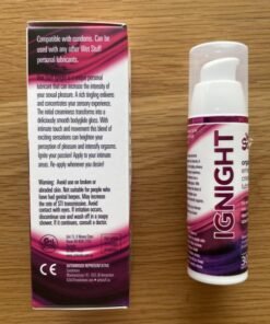Gel B&ocirc;i Trơn Se Kh&iacute;t &Acirc;m Đạo  Wet Stuff Ignight Tăng Kho&aacute;i Cảm Cho Nữ Chai- Hakichi