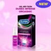 Gel b&ocirc;i trơn tăng kho&aacute;i cảm nữ Durex Intense 10ml cao cấp