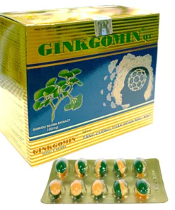 Hộp 100 Viên Ginkgomin QT Hỗ Trợ Tuần Hoàn Máu Não, Thiểu Năng Tuần Hoàn Máu Não