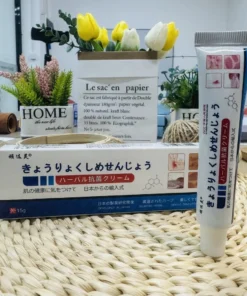 Kem Bôi Đa Năng NHẬT BẢN Giảm Ngứa Tức Thì - Nấm Da, Hắc Lào, Tổ Đỉa, Vảy Nến | Thảo Dược Dịu Nhẹ, Không Kích Ứng