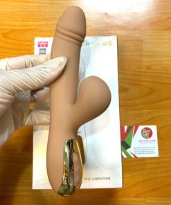 Dương Vật Giả Leten Thusting Vibrator Rung Thụt Đa Năng _Kết Hợp Lưỡi Liếm Uấn Cong Rung Cưc Mạnh - Ảnh 4