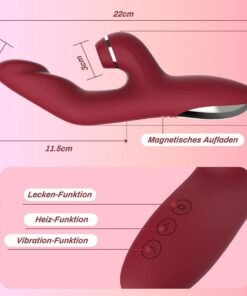 Sextoy Dương Vật Giả Hình Ngón Tay - Kết Hợp Nhánh Phụ Liếm Hút & Toả Nhiệt - Shop Sextoy Thủ Đức - Ảnh 4