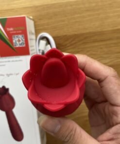 Sextoy Dương Vật Giả Rung Thụt - Kết Hợp 1 Đầu Lưỡi Liếm Hoa Hồng Cực Mạnh Cho Nữ Tự Sướng - Ảnh 2