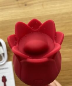 Sextoy Dương Vật Giả Rung Thụt - Kết Hợp 1 Đầu Lưỡi Liếm Hoa Hồng Cực Mạnh Cho Nữ Tự Sướng - Ảnh 3