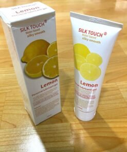 Shop B&aacute;n Gel B&ocirc;i Trơn Hương Tranh 100ml Silk Touch Lemon Gốc Nước Hương thơm Tự- Hakichi