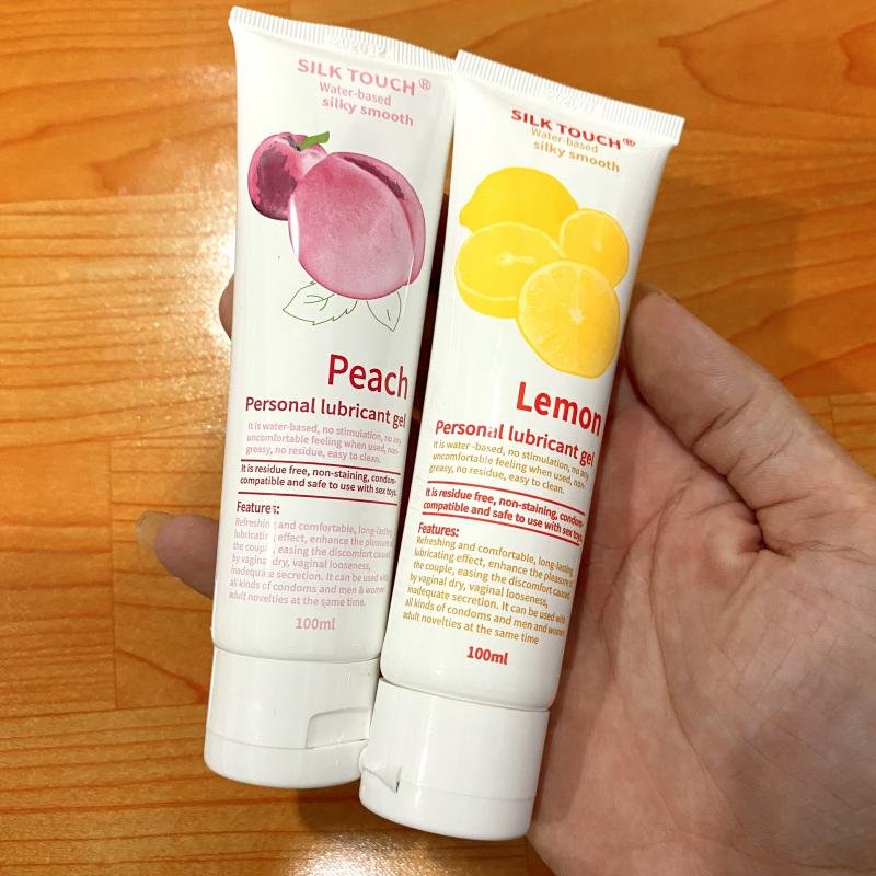 nd shop ban gel boi tron huong tranh 100ml silk touch lemon goc nuoc huong thom tu nhien 17224129250