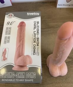 Nơi Bán Dương Vật Giả Hít Tường Siêu Mềm Lovetoy Siliding Skin Dong 9.0 - Sextoy Nữ Cao Cấp