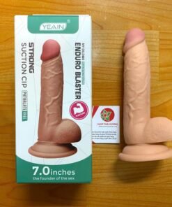 Sextoy Dương vật Giả Hít Tường Yeain 7.0 Có Bìu Silicon Siêu Mềm Chính Hãng - Bán Sextoy Cấp Ở Thủ Đức