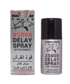 Chai xịt Đức Power Deadly Shark 25000 kéo dài thời gian 40ml