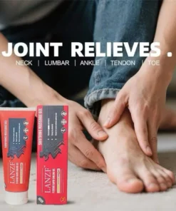 Kem Massage Giảm Đau Xương Khớp LANZF – Gel Đỏ LANZF Sodium Soothing Giải Pháp Tự Nhiên Cho Đau Cơ Xương Khớp - Ảnh 3