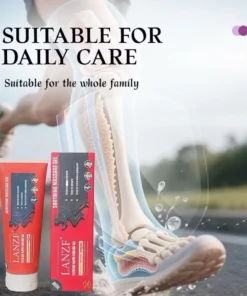 Kem Massage Giảm Đau Xương Khớp LANZF – Gel Đỏ LANZF Sodium Soothing Giải Pháp Tự Nhiên Cho Đau Cơ Xương Khớp - Ảnh 4