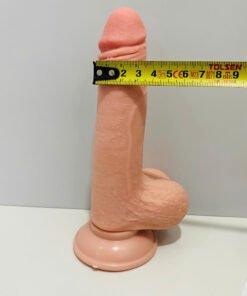 Cu Giả Lovetoy Sliding Skin Dong 7.0 – Dính Tường Cực Chắc Chất Liệu Silicon Mềm Như Da Thật - Ảnh 4