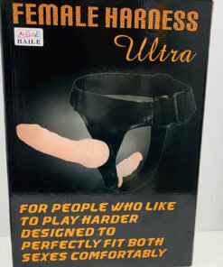 Dương Vật Giả Đeo Hông 2 Đầu Baile Harness Ultra – Silicone Mềm, Cao Cấp - Ảnh 3