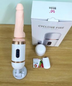 Dương Vật Gắn Tường Cyclone Fire Rung Thụt Đa Chức Năng - Kết Hợp Toả Nhiệt Và Điều Khiển Từ Xa - Ảnh 5