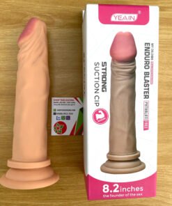 Dương Vật Giả Silicone Hít Tường Yeain 8.2 Inch Mềm Mịn Như Thật - Ảnh 6