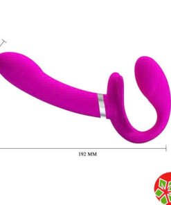 Dương Vật Giả 2 Đầu Pretty Love Valerie – Rung 12 Chế Độ Thiết Kế Cho Cặp Đôi Nữ - Ảnh 3