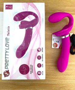 Dương Vật Giả 2 Đầu Pretty Love Valerie – Rung 12 Chế Độ Thiết Kế Cho Cặp Đôi Nữ - Ảnh 7